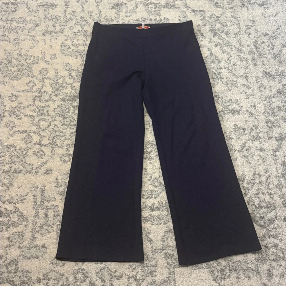 Jude Connally Navy Wide-Leg Ponte Pants - Picture 3 of 8